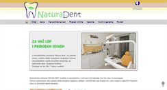 Desktop Screenshot of natura-dent.com